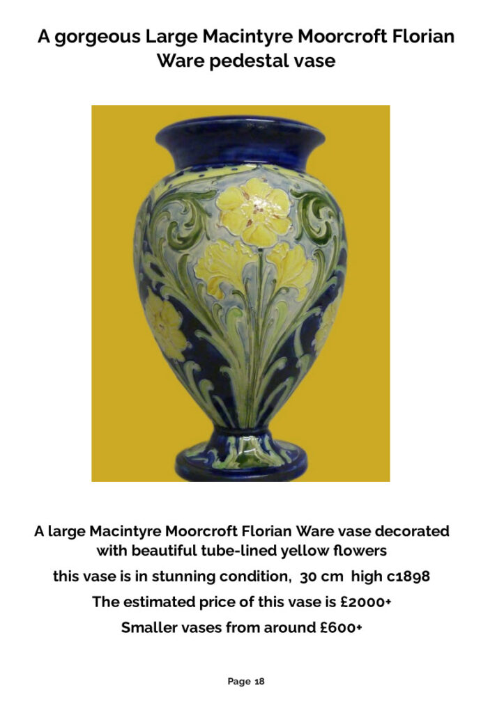 page out of our new Moorcroft book