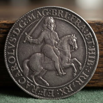 English silver early coin