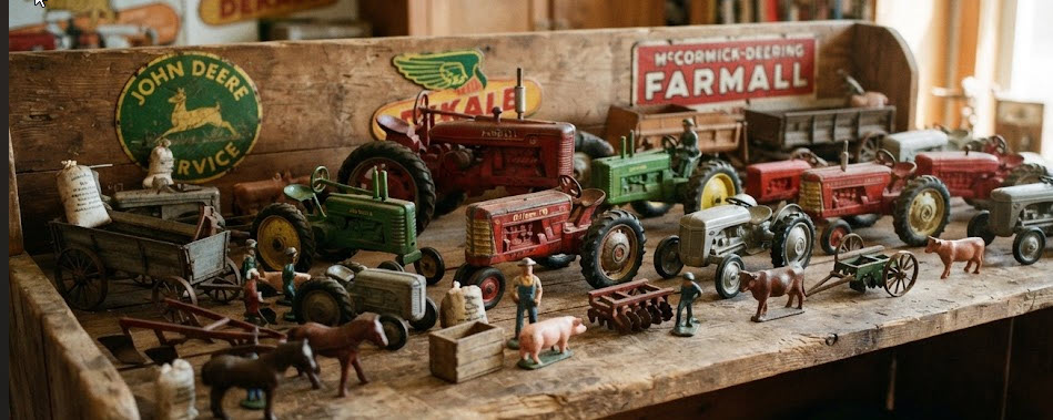 antique farm toys