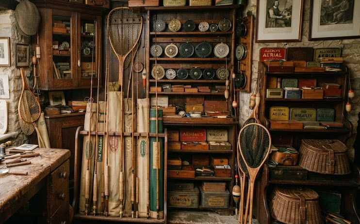 Antique Fishing Tackle collection