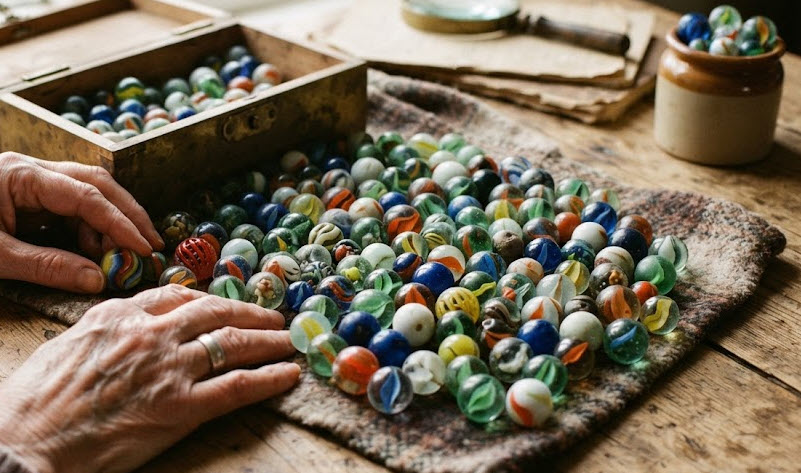 marble collecting