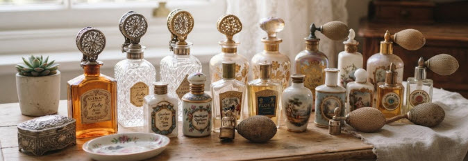 antique scent bottles
